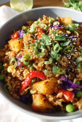Vegan Pineapple Fried Rice