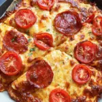 Viral Cottage Cheese Flatbread Pizza