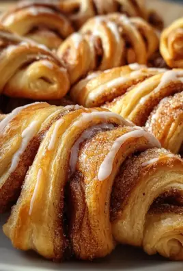 Warm Cinnamon Crescent Twists