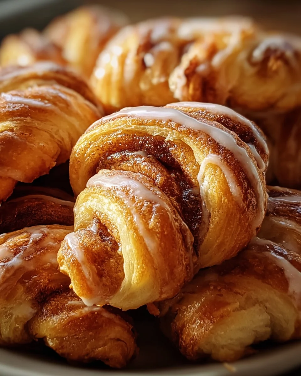 Warm Cinnamon Crescent Twists 20 Warm