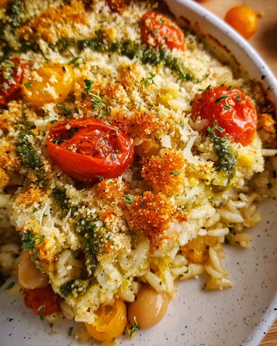 White Bean and Pesto Bake 21 White