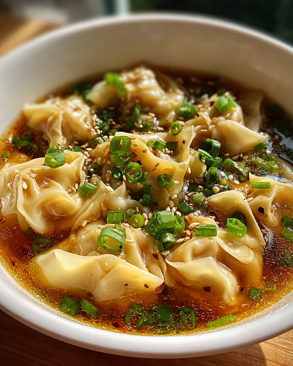 Wonton Soup Recipe