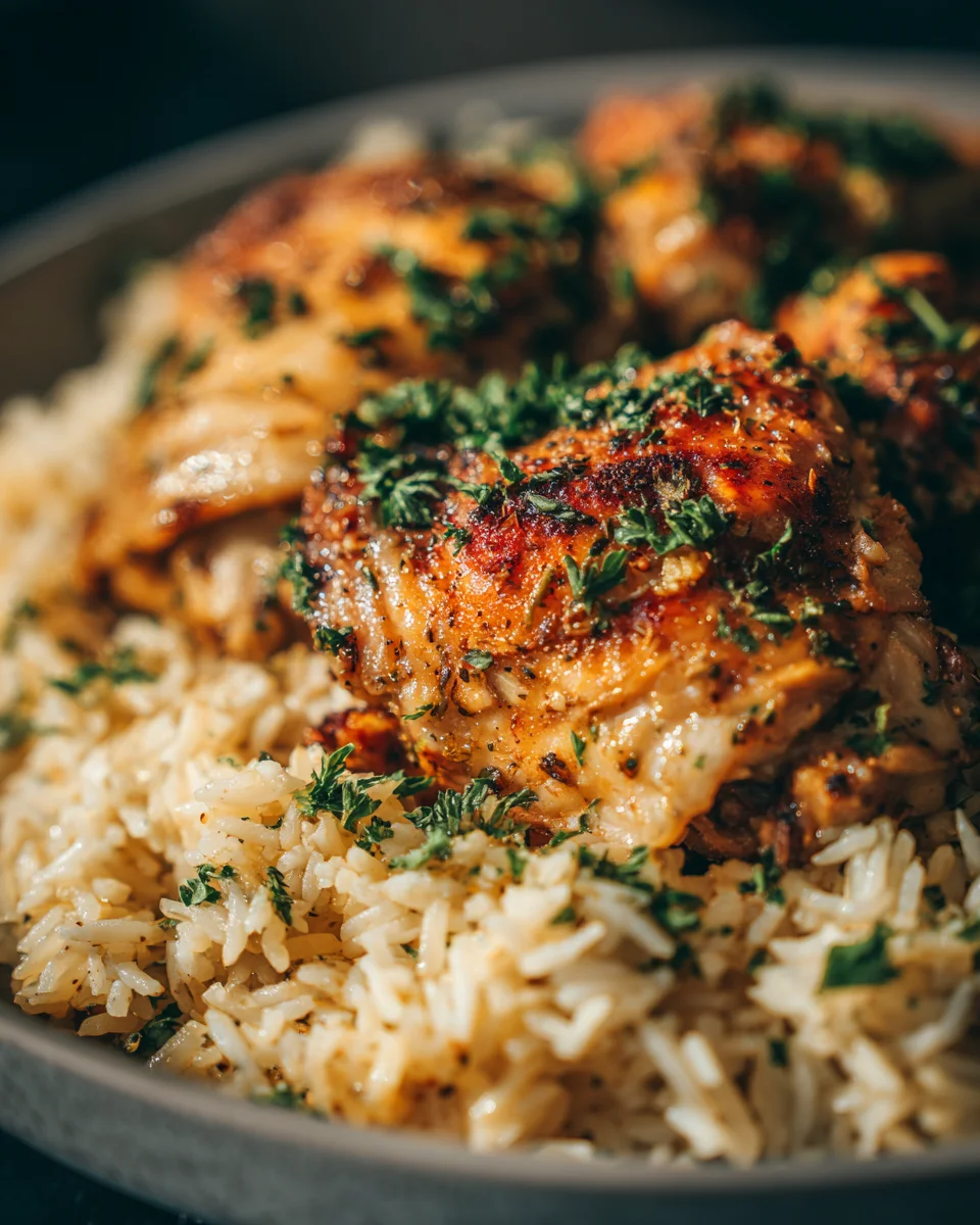 Crock-pot Lemon Chicken and Rice