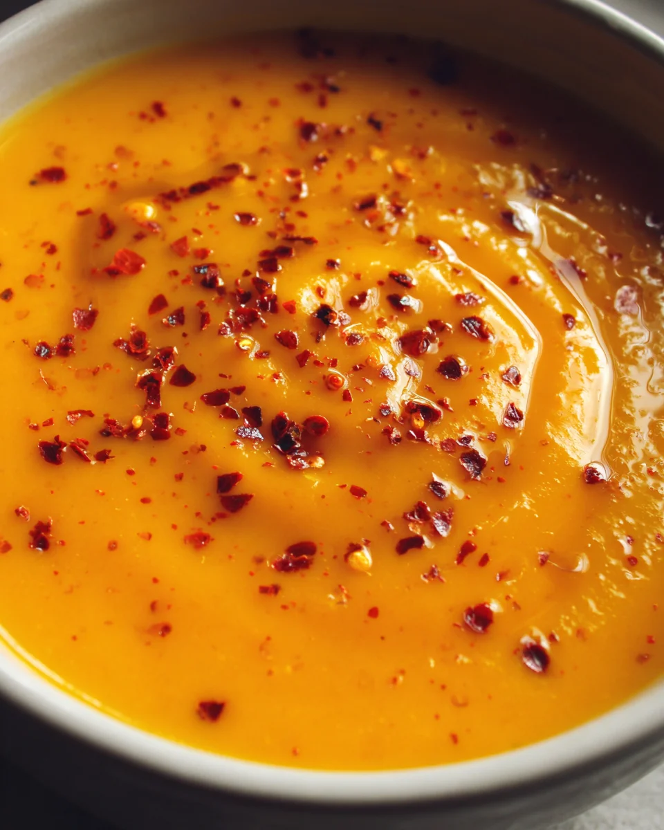 Easy Butternut Squash and Sweet Potato Soup