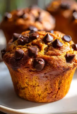 Pumpkin Chocolate Chip Muffins