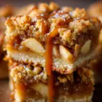 Salted Caramel Apple Crumble Bars Fall Treat